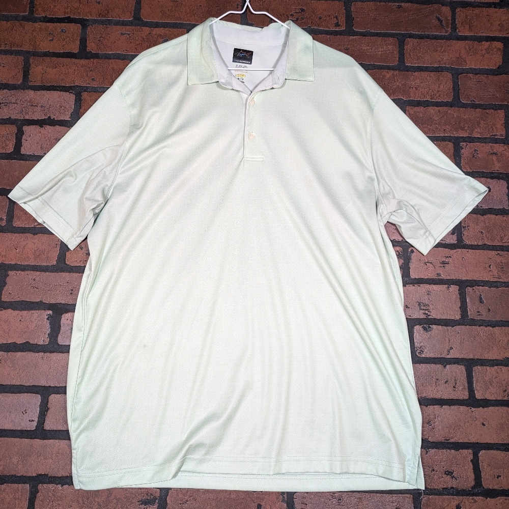 Light Green‎ Greg Norman The Shark Golf Shirt